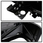 xTune 07-13 Chevy Silverado 1500 w/Parking Sensor OEM Style Steel Rear Bumper - BLK RB-CS07-SET-WS-B