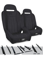 PRP Can-Am Maverick X3 GT/S.E. Suspension Seats Kit (Pair) - Black