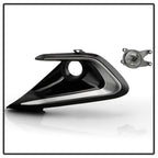 Spyder 21-23 GMC Yukon (Excl AT4) OEM Full LED Fog Lights w/Switch - Clear (FL-GY21-LED-C)