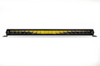 DV8 Offroad 20in Halo Elite Single Row Light Bar with Accent Light - White/Amber
