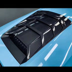 Carbon Fiber Engine Cover with Glass for Lamborghini Huracan LP580 LP610 LP640 - Bull Boost Performance