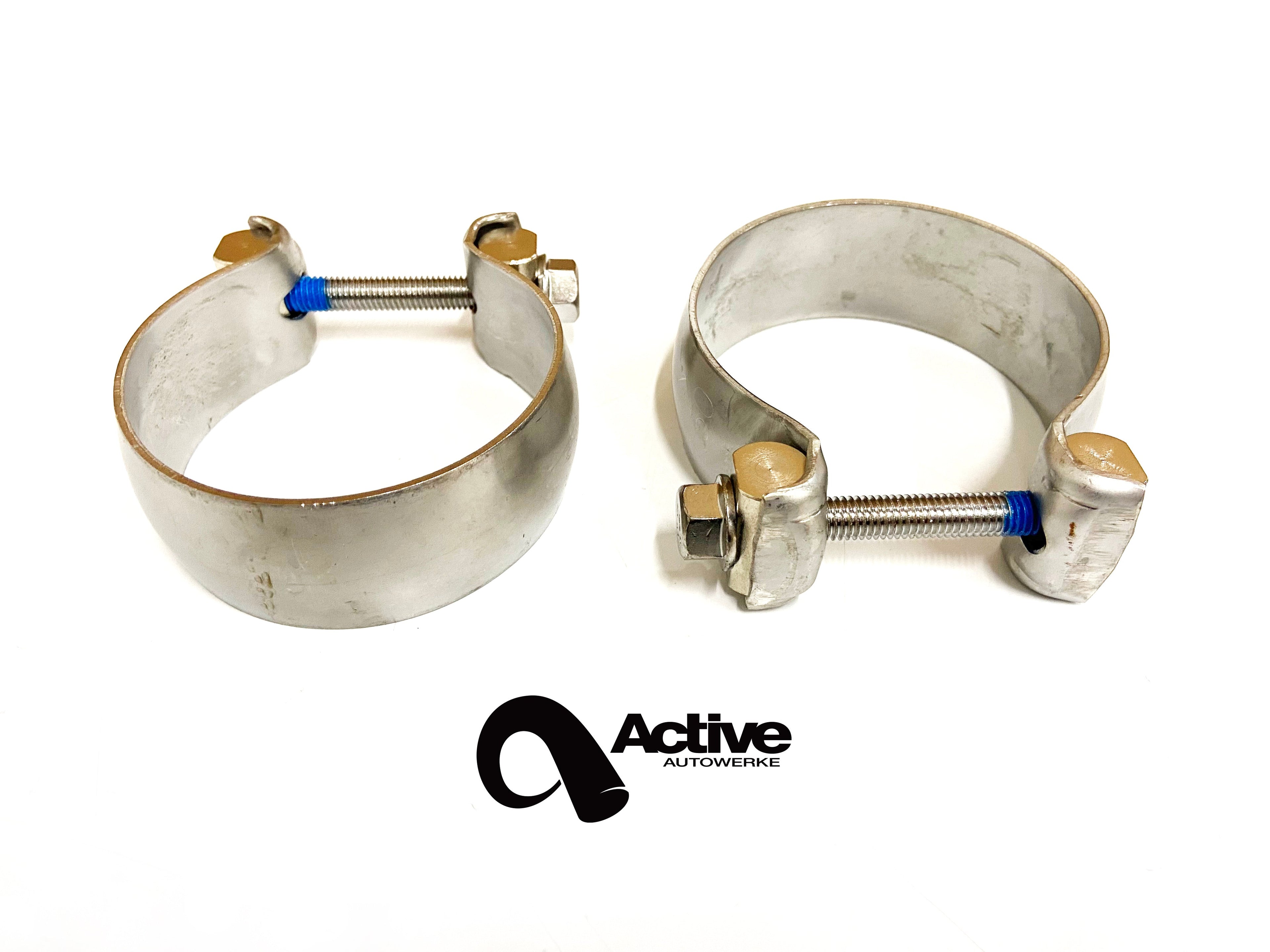 Active Autowerke Exhaust Clamp Set G8X  and X3M single