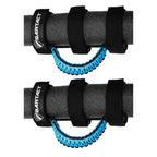 Jeep® Grab Handles for Roll Bar (PAIR of 2) Paracord Grab Handles for Jeep® Wrangler, Gladiator, Polaris RZR, CanAm Maverick X3 by BARTACT