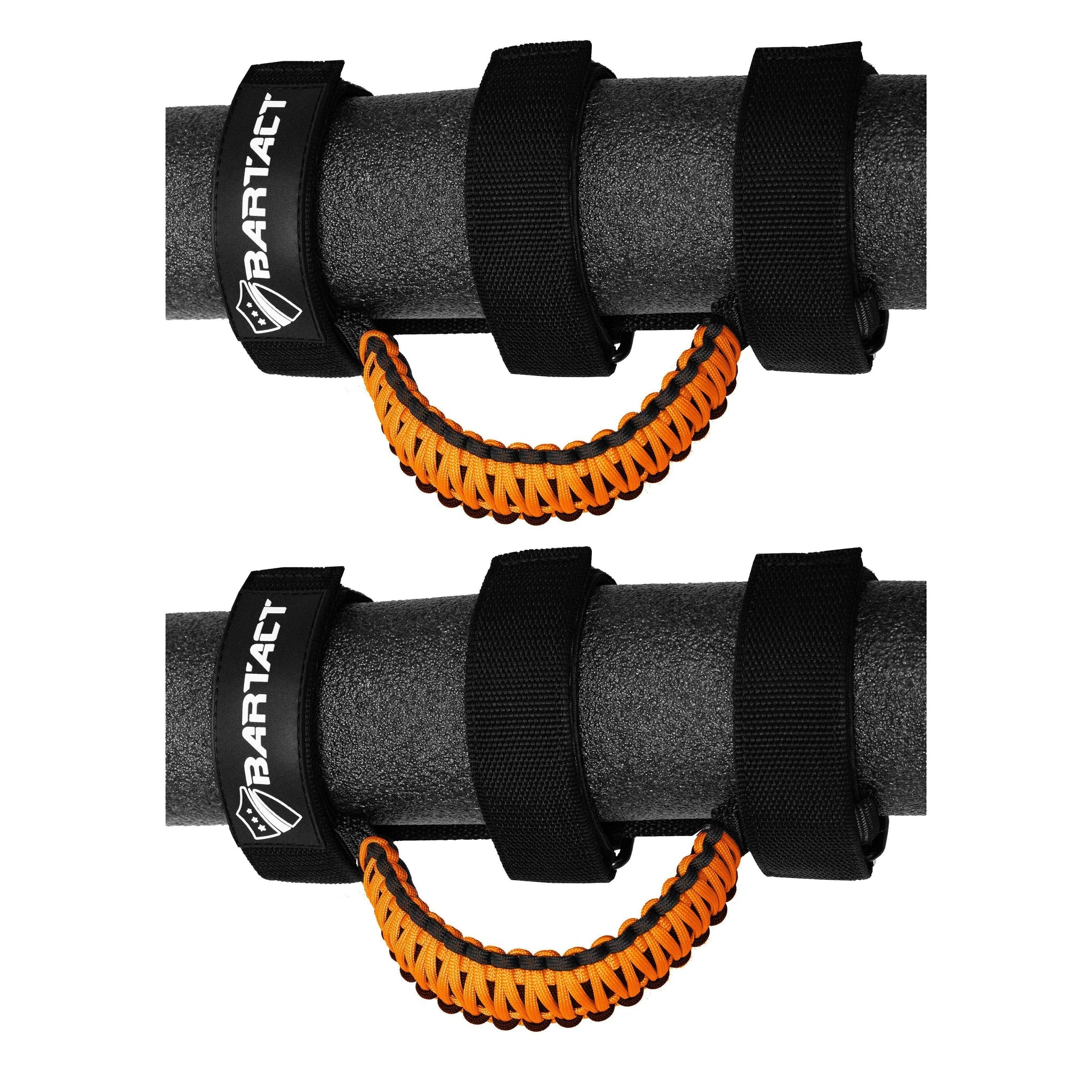 Jeep® Grab Handles for Roll Bar (PAIR of 2) Paracord Grab Handles for Jeep® Wrangler, Gladiator, Polaris RZR, CanAm Maverick X3 by BARTACT