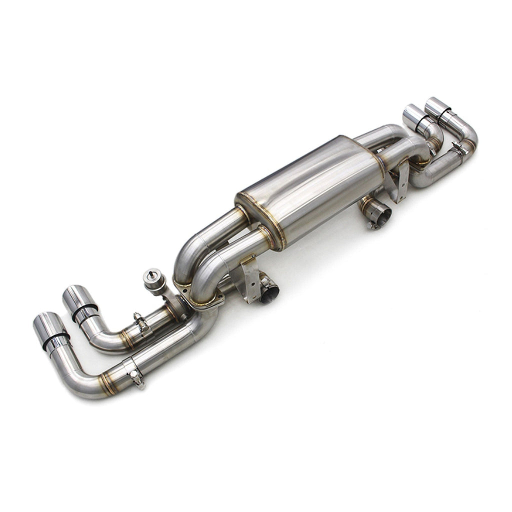 T304 Valved Catback Exhaust System for Ferrari 360 Modena Spider F360 3.6L - Bull Boost Performance