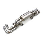 T304 Valved Catback Exhaust System for Ferrari 360 Modena Spider F360 3.6L - Bull Boost Performance