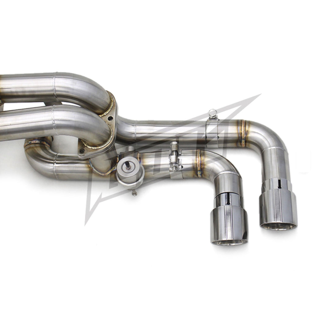 T304 Valved Catback Exhaust System for Ferrari 360 Modena Spider F360 3.6L - Bull Boost Performance