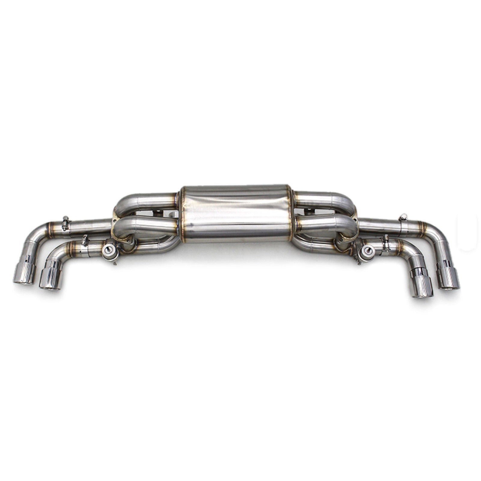 T304 Valved Catback Exhaust System for Ferrari 360 Modena Spider F360 3.6L - Bull Boost Performance