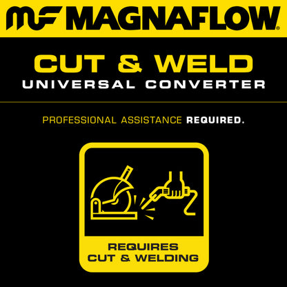 MagnaFlow Conv Univ 2 Angled Inlet