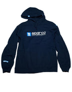Sparco Sweatshirt Hooded WWW Navy MED