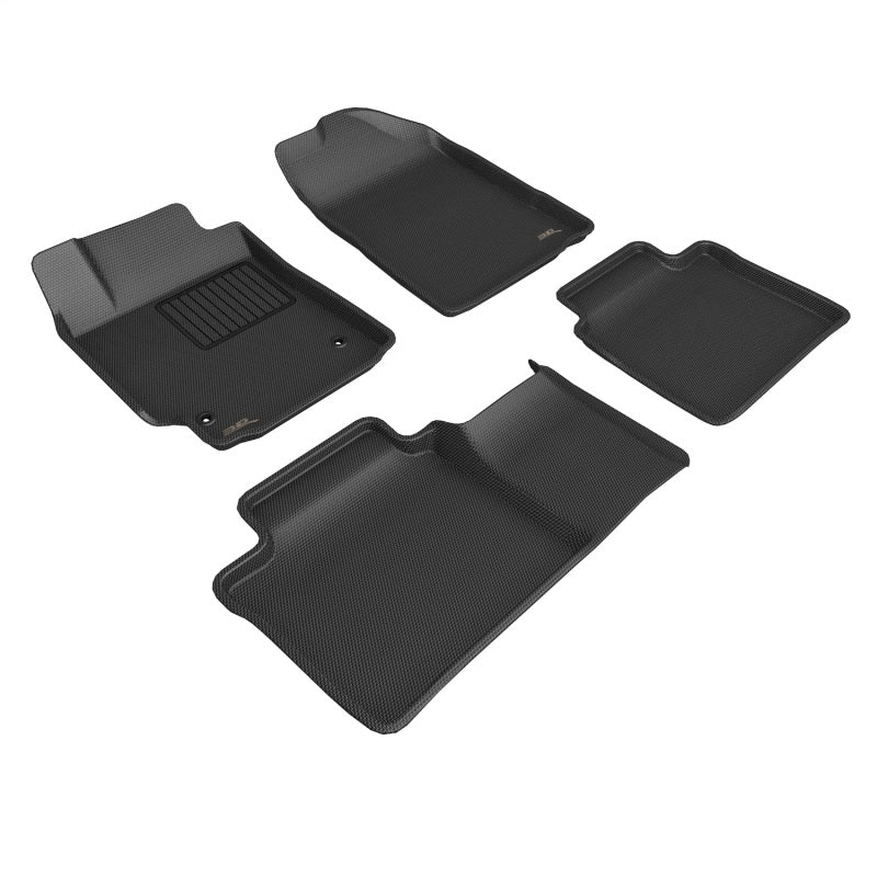 3D MAXpider 07-11 Toyota Camry Kagu Black Full Set