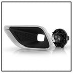 Spyder 19-23 Jeep Cherokee OEM LED Fog Lights w/Switch - Clear (FL-JC19-LED-C)