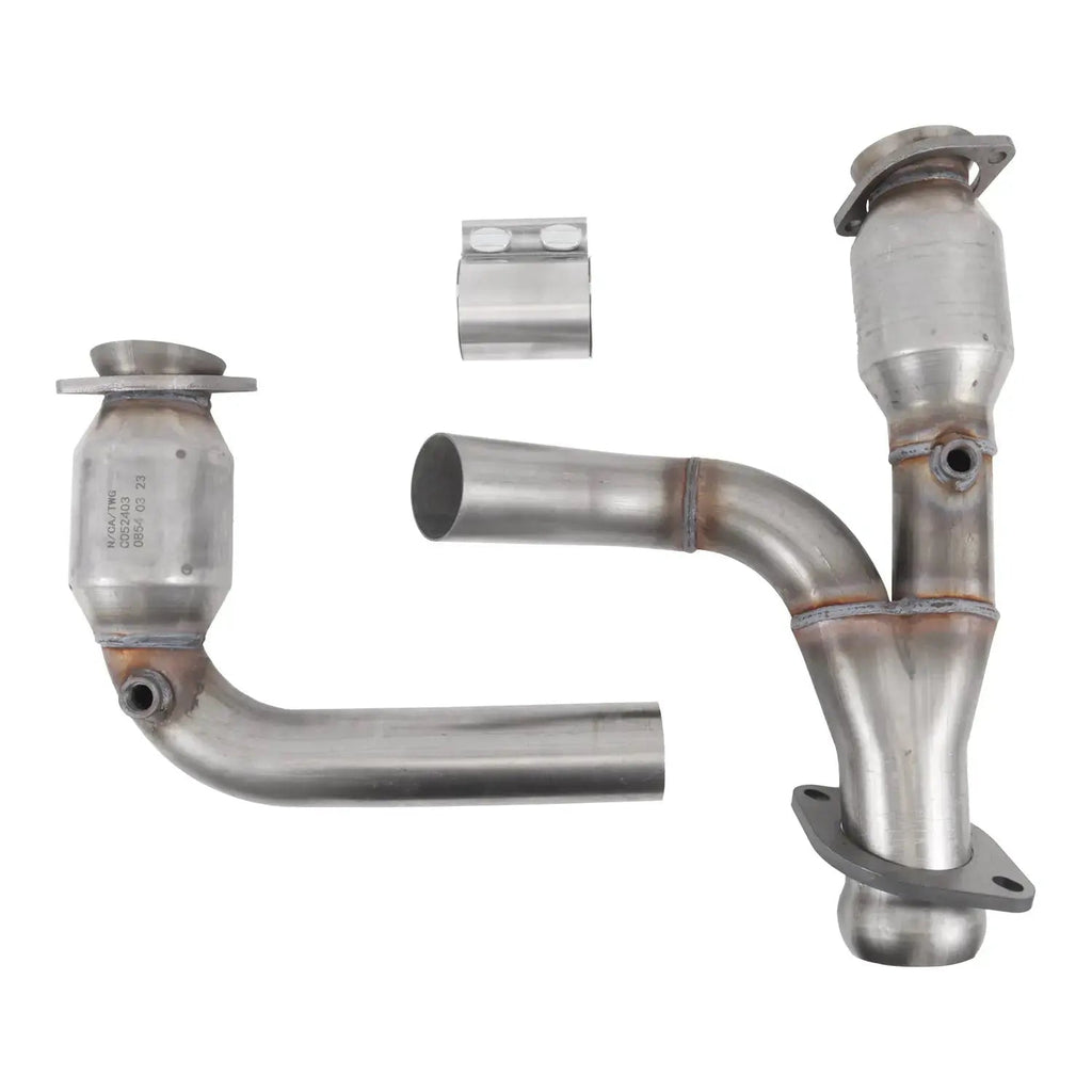 BBK Dodge Ram 1500 2 1/2" Y-Pipe with High Flow Catalytic Converters 09-25