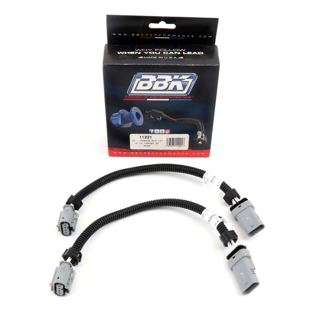 BBK Chevrolet Camaro 6.2 O2 Sensor Extensions Rear Harness Kit with Manual Trans 16-24