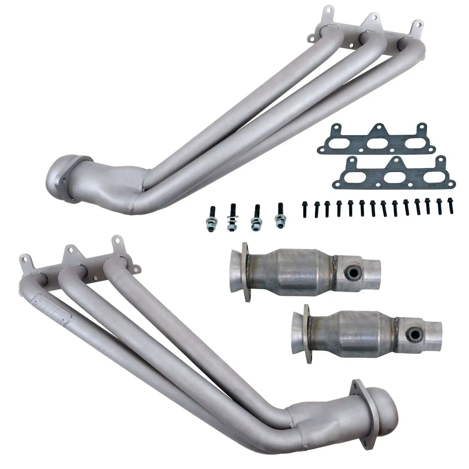 BBK Chevrolet Camaro V6 1-5/8 Long Tube Headers With High Flow Cats Titanium Ceramic 10-11