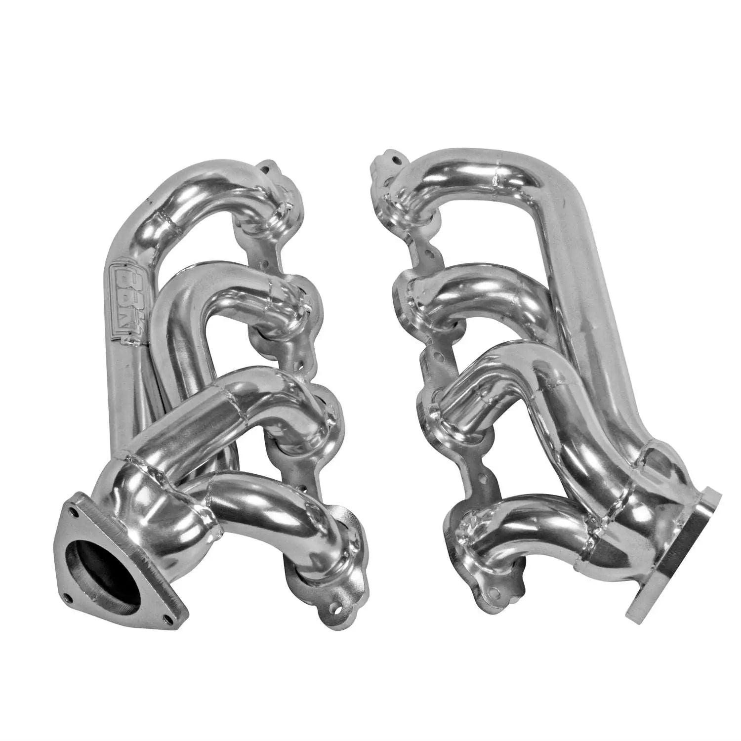 BBK Chevrolet GM Truck 5.3 6.2 1-3/4 Shorty Exhaust Headers Polished Silver Ceramic 14-18