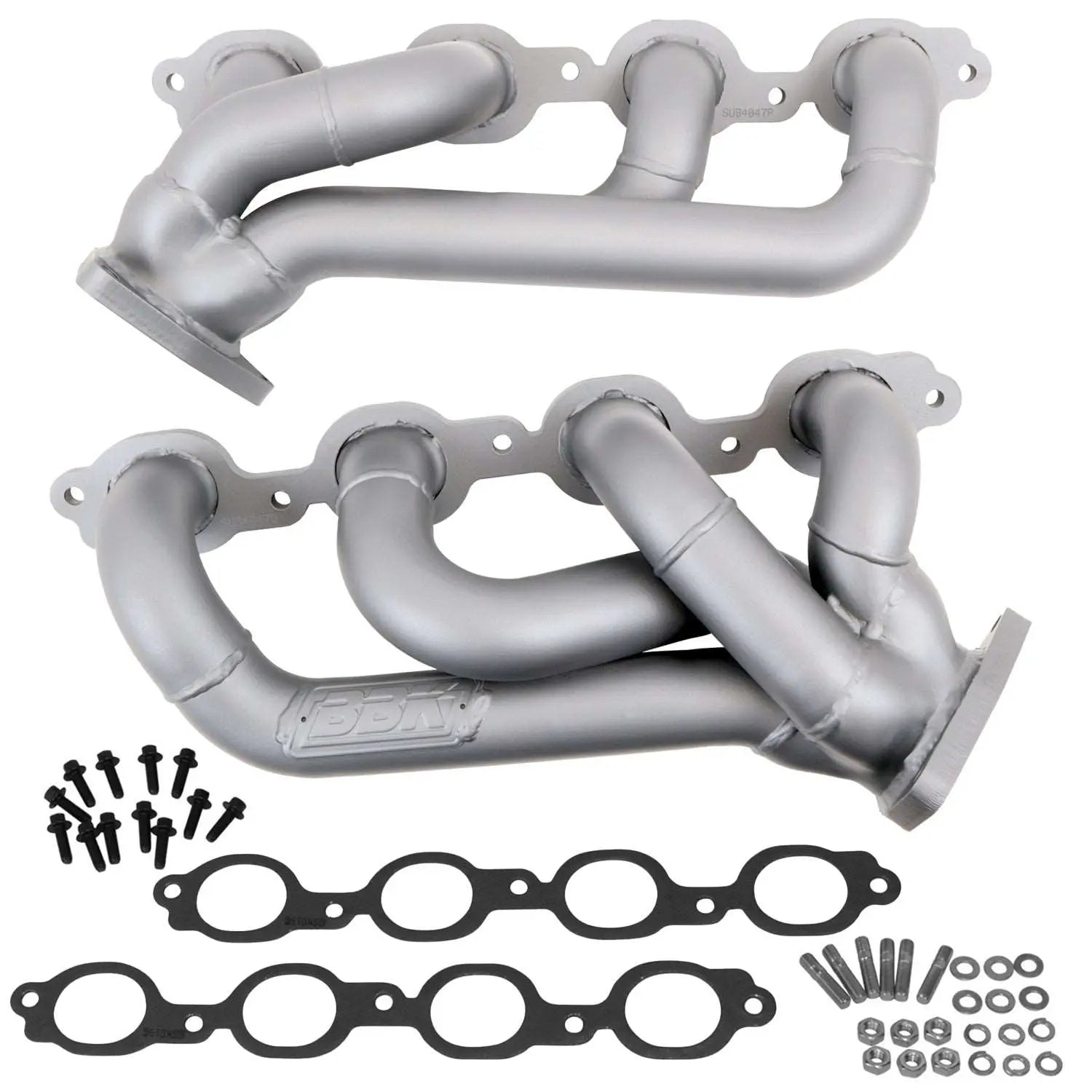BBK Chevrolet GM Truck 5.3 6.2 1-3/4 Shorty Exhaust Headers Titanium Ceramic 14-18