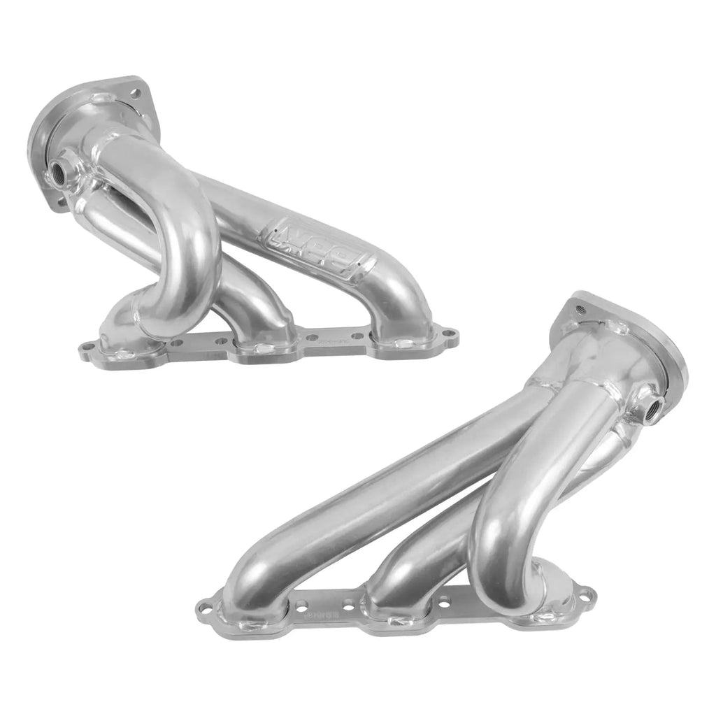 BBK Dodge Challenger Charger 300 V6 3.5 1-3/4 Shorty Headers - Polished Silver Ceramic 06-10