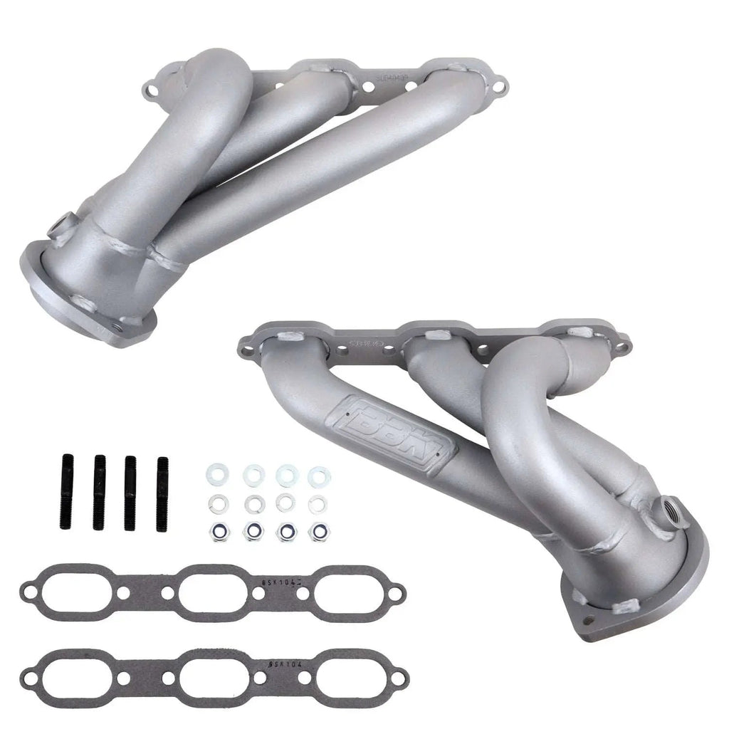 BBK Dodge Challenger Charger 300 V6 3.5 1-3/4 Shorty Headers - Titanium Ceramic 06-10