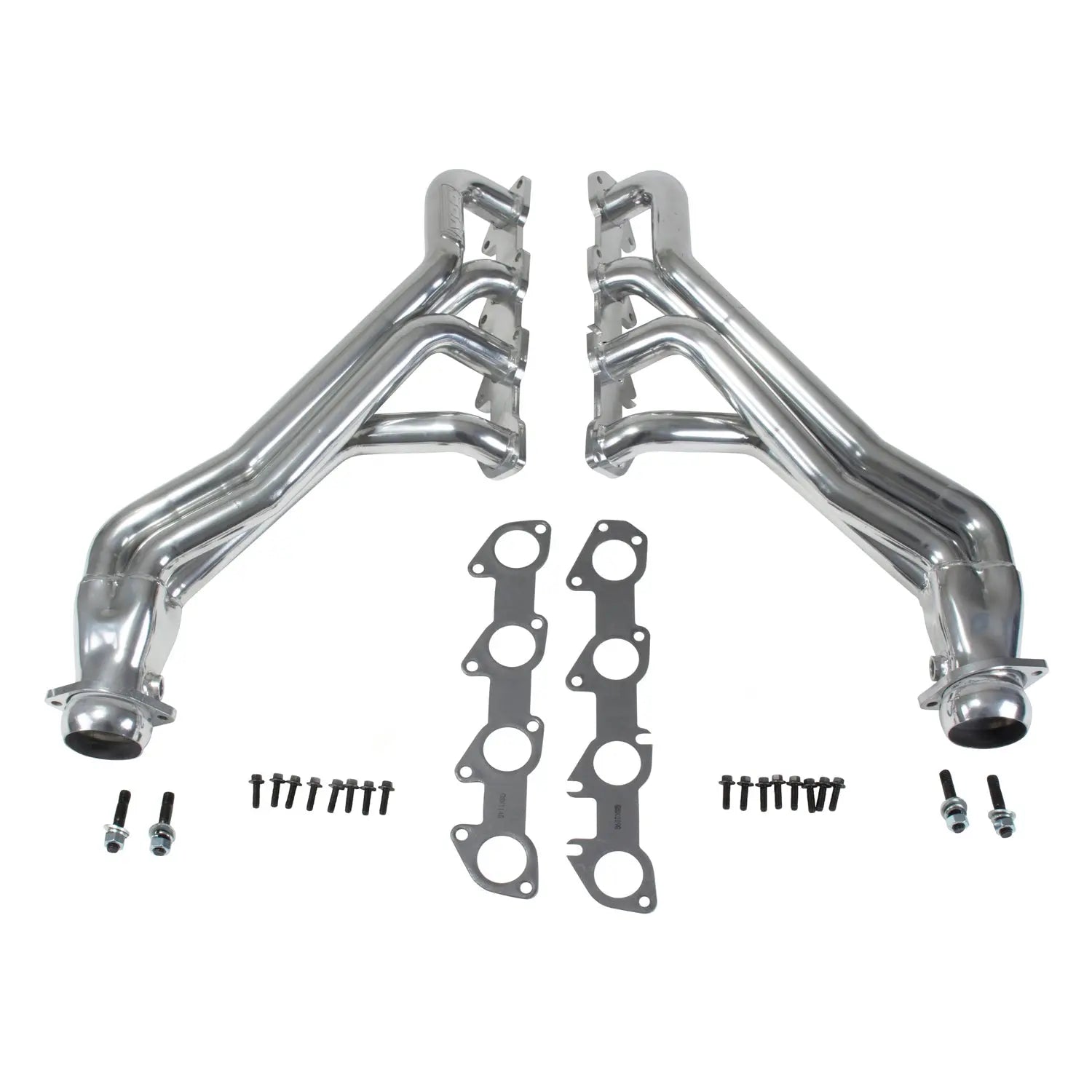 BBK Dodge Challenger Charger Hemi 5.7 1 3/4 Long Tube Exhaust Headers Polished Silver Ceramic 09-24