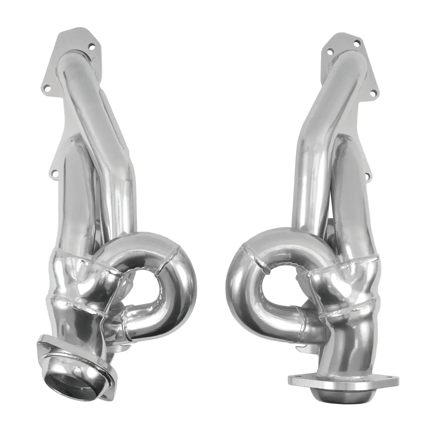 BBK Dodge Ram 1500 Truck 5.7 Hemi 1-3/4 Shorty Exhaust Headers Polished Silver Ceramic 09-18