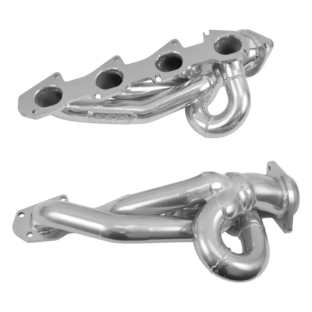BBK Dodge Ram 1500 Truck 5.7 Hemi 1-3/4 Shorty Exhaust Headers Polished Silver Ceramic 09-18