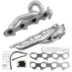 BBK Dodge Ram 1500 Truck 5.7 Hemi 1-3/4 Shorty Exhaust Headers Polished Silver Ceramic 09-18