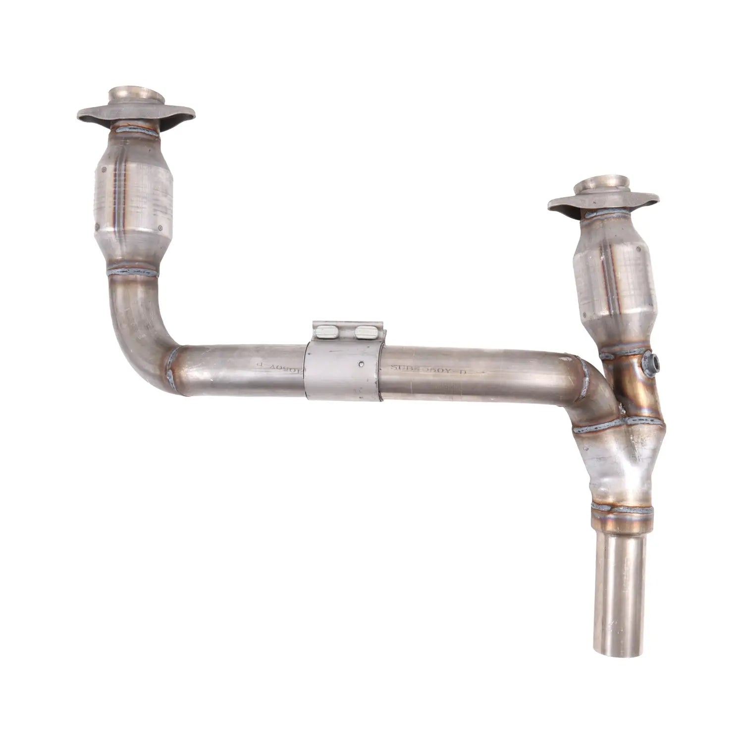 BBK Jeep Wrangler 3.8 1-5/8 Long Tube Exhaust Headers With High Flow Cats Titanium Ceramic 07-11