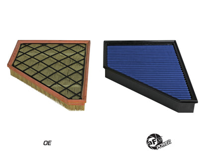 aFe MagnumFLOW OE Air Filter Pro 5R 17-21 GM Compact SUVs L4-2.0L(t) / L4-2.5L / V6-3.6L