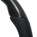 NRG 12-23 Toyota Tacoma OEM Plus Carbon Fiber Steering Wheel w/ Black Stitch & Red Center Mark