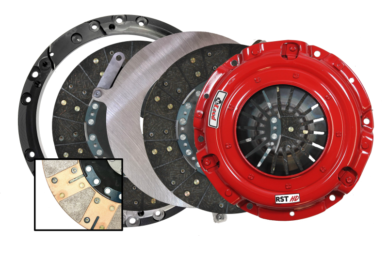 McLeod Racing RST HD Twin - For Small Diameter Flywheel - Black Ring - 1 x 23 Spline
