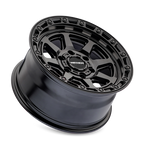 Mayhem 8306 Ridgeline 17x8.5 / 6x139.7 BP / -6mm Offset / 106.1mm Hub Satin Black Wheel