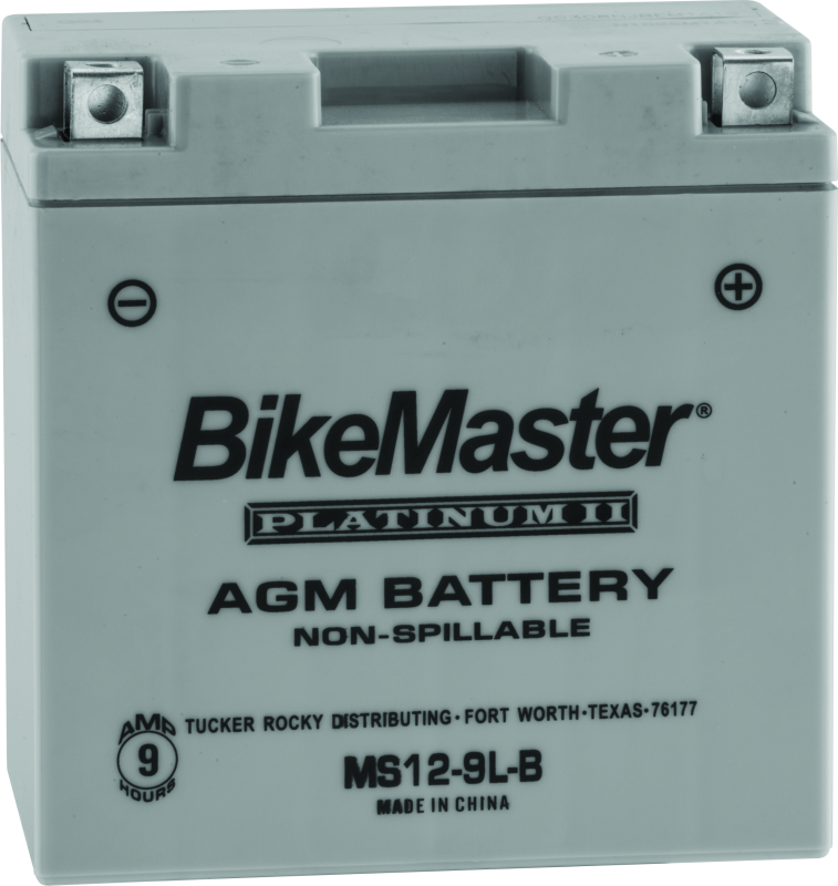 BikeMaster AGM Battery - MS12-9L-B