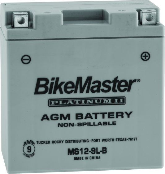 BikeMaster AGM Battery - MS12-9L-B