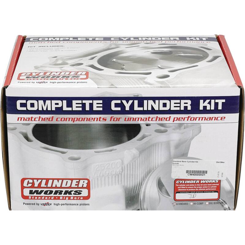 Cylinder Works 19-24 Suzuki RM-Z 250 250cc Standard Bore Cylinder Kit