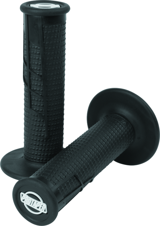 ProTaper Clamp-On 1/2 Waffle Grip - Black/Black