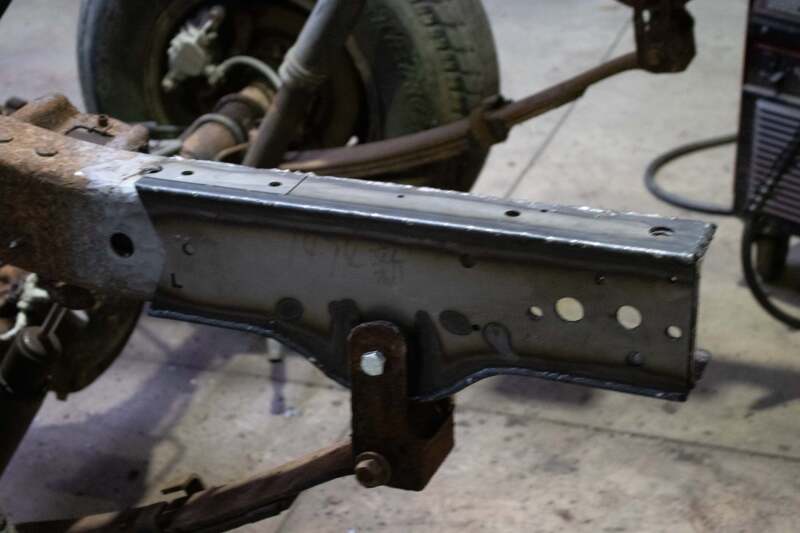 Rustbuster Raer Frame Section Right Side