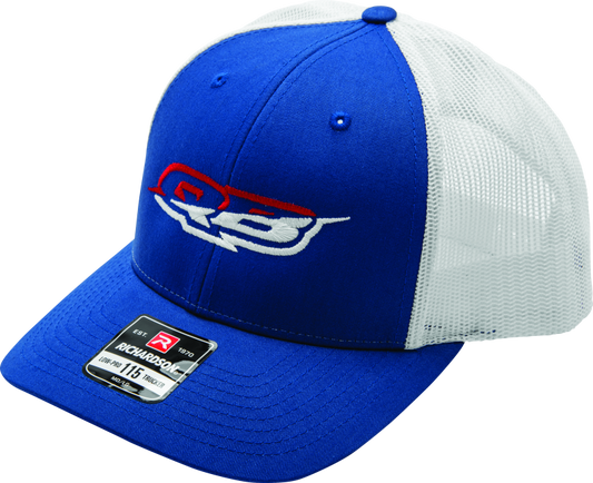 Quadboss Red/White Merica Hat