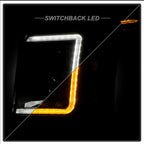 Spyder 15-20 GMC Yukon  Halogen Model Only Projector Headlights - Black (PRO-YD-GY15HALSI-SBSEQ-BK)