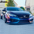 2016-2021 Honda Civic RB Unpainted Rear Wide Body Fender Flares 2PC PU