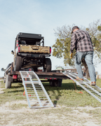 QuadBoss 1500 Arched Ramp  94in x 18in  (7.8ft x 1.5 ft)