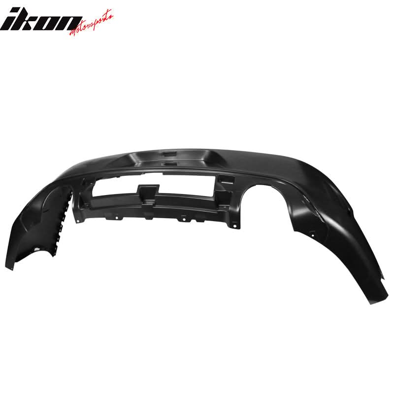2015-2023 Dodge Charger Black Rear Bumper Diffuser Red Brake Light PP