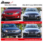 2006-2013 Lexus IS250 IS350 F Sport Style Front Bumper Conversion PP