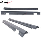 2013-2016 Benz C117 CLA-Class AMG Style Unpainted Black Side Skirts PP