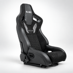ZUES Collection Black Bull Boost Reclinable Adjustable Racing Bucket Seat