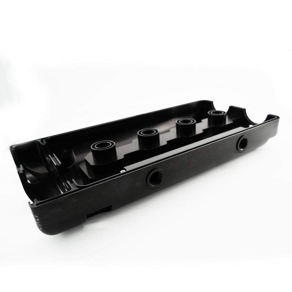 Billet B Series Vented Valve Cover Baffle B16 B18 AN10 For Honda Acura DOHC Vtec - Bull Boost Performance