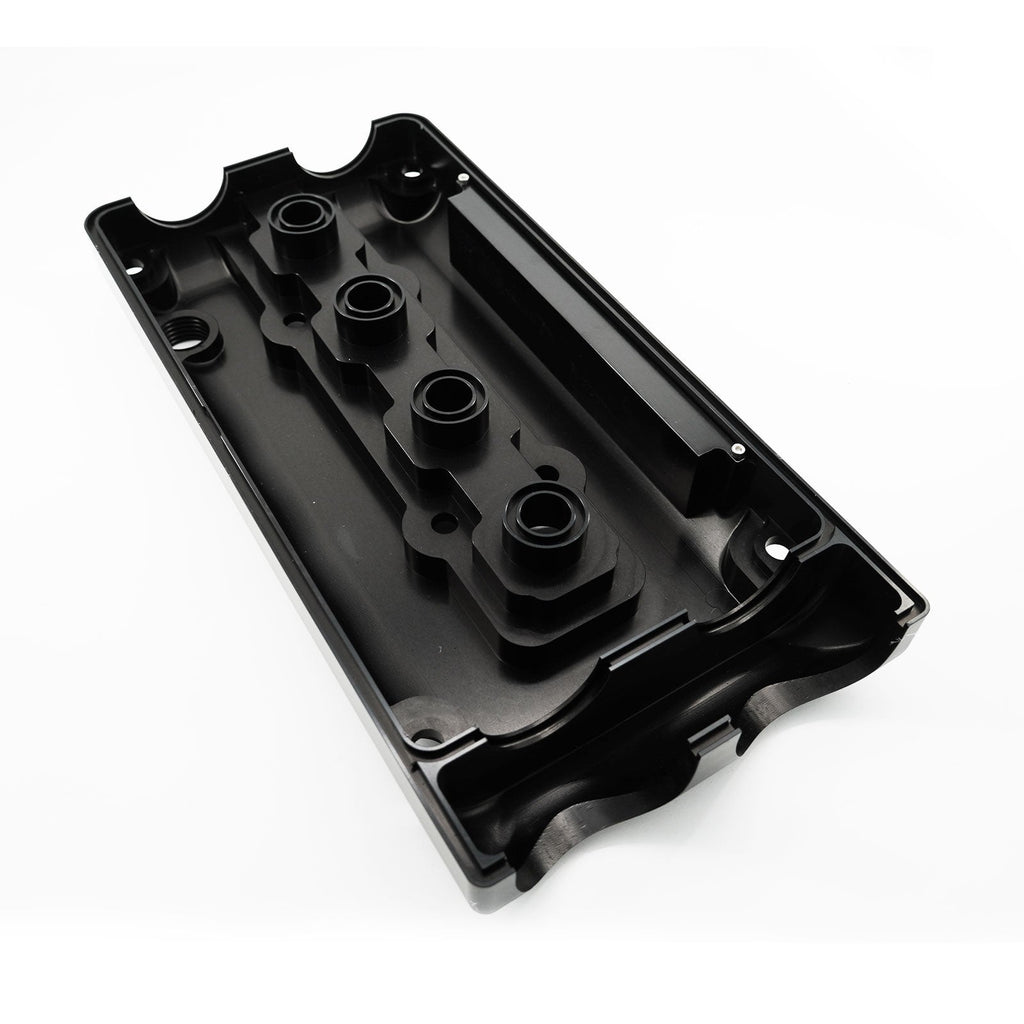 Billet B Series Vented Valve Cover Baffle B16 B18 AN10 For Honda Acura DOHC Vtec - Bull Boost Performance