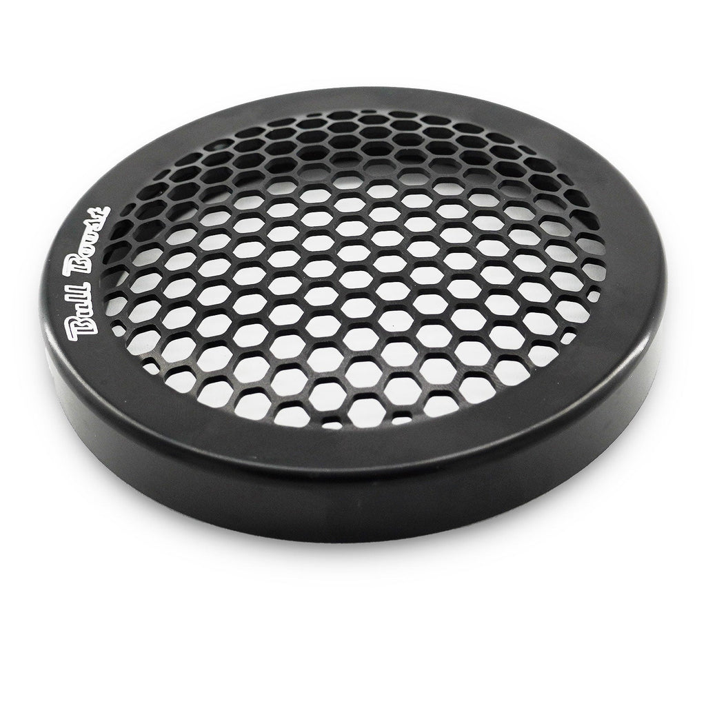 Black Billet 4" Inch Turbo Inlet Guard Velocity Stack Adapter Bellmouth Intake Hex - Bull Boost Performance