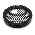 Black Billet 4" Inch Turbo Inlet Guard Velocity Stack Adapter Bellmouth Intake Hex - Bull Boost Performance