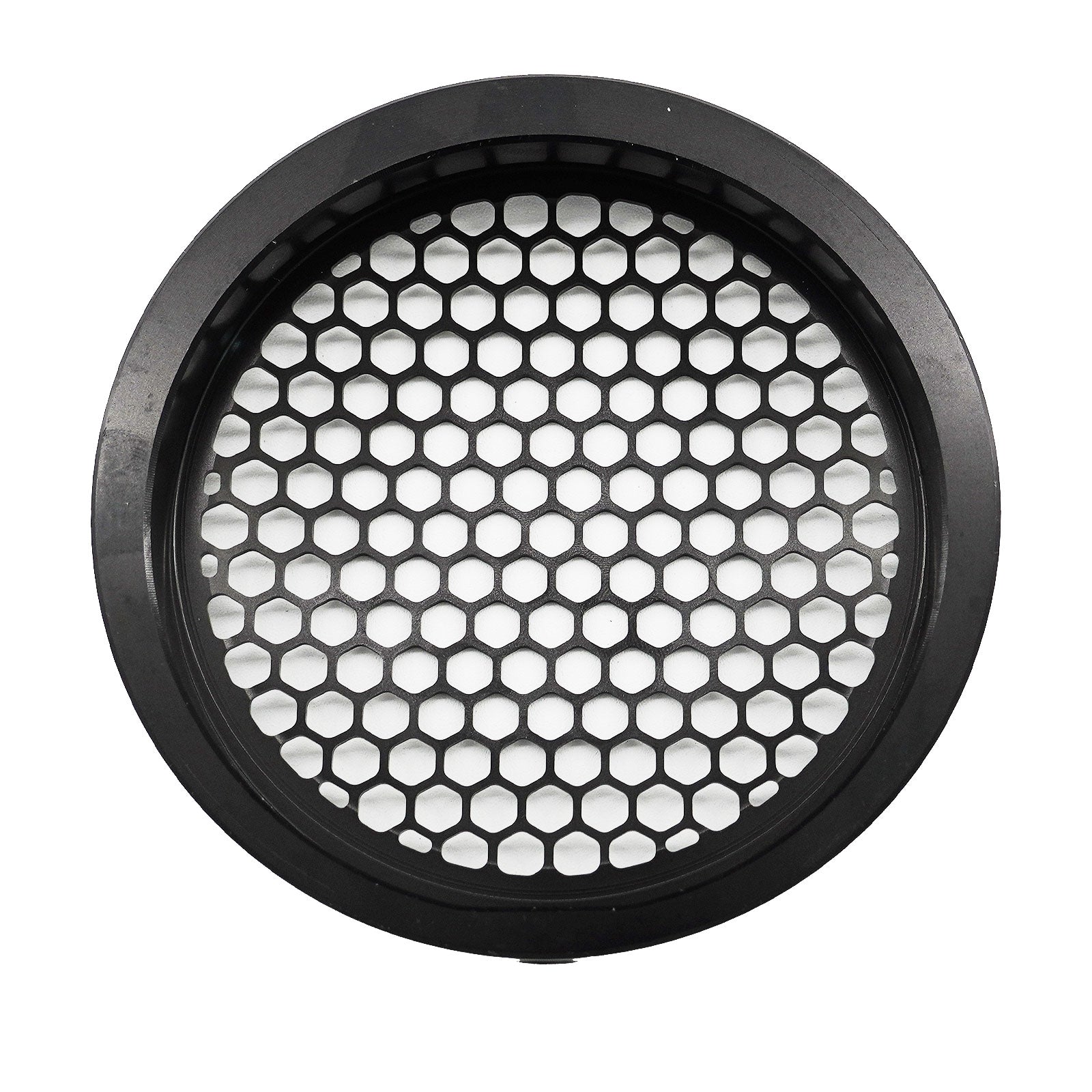 Black Billet 4" Inch Turbo Inlet Guard Velocity Stack Adapter Bellmouth Intake Hex - Bull Boost Performance